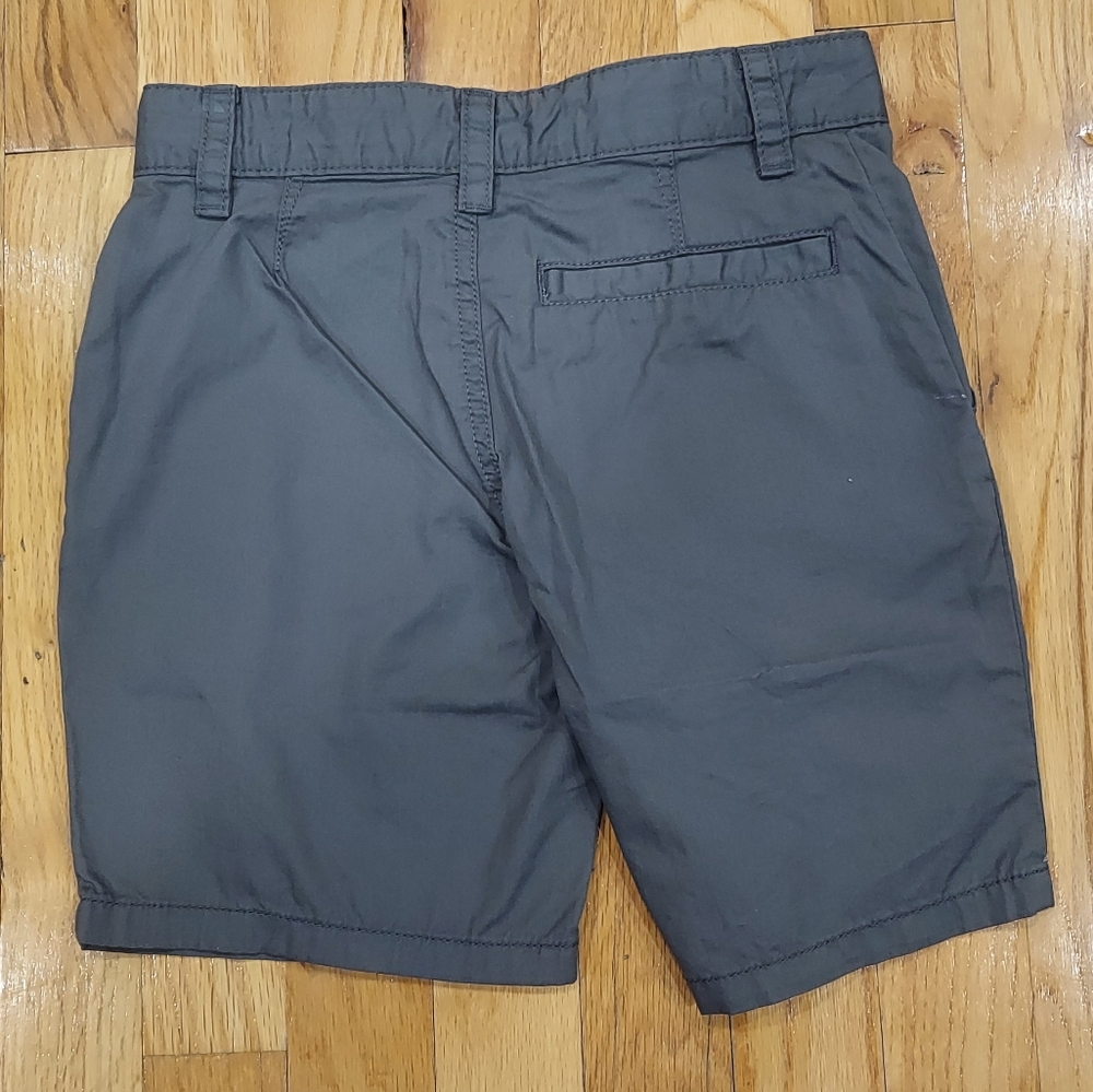 📢 NWT Cat & Jack Charcoal Grey Flat Front Boy Shorts (Size: 7) - Picture 3 of 5